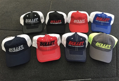 Bullet Mesh Back Series Logo Hats