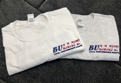 Bullet American Flag Logo T-Shirt