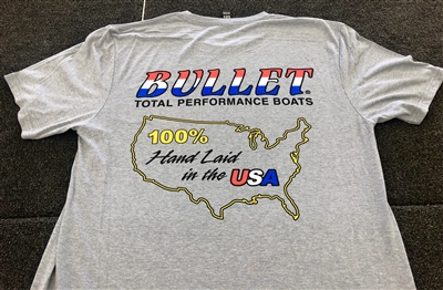 Bullet Logo Short Sleeve "Made in the USA" T-shirt