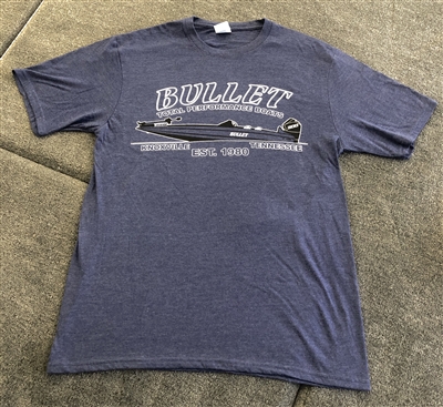 Bullet Vintage Style T-shirt with Graphic Boat Logo