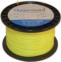 Cleanable Hygenicord Yellow/Glows Gree -250ft Spool