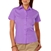 Blue Generation Ladies Easy Care Short Sleeve Stretch Poplin Blouse (BG6218S)