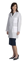 Fashion Seal Ladies Skimmer Length Lab Coat (FS440)