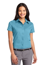 Port Authority® Ladies Easy Care Short Sleeve Shirt (L508-MG)