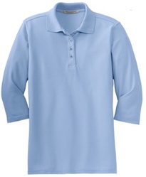 Port Authority® Ladies 3/4 Sleeve Poly/Cotton Polo (L562)