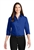 Port Authority® Ladies  3/4 Sleeve Carefree Poplin Dress Shirt ( LW102)
