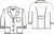LETAP 3/4 sleeve Labcoat (R6102)
