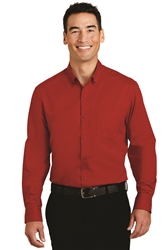 Port Authority® Men's  Long Sleeve Superpro Twill Dress Shirt ( S663)