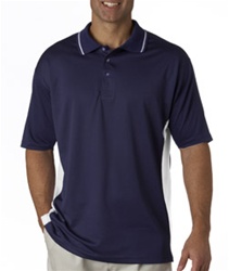 UltraClub Men's Cool-N-Dry Two-Tone Polo (UC8406)