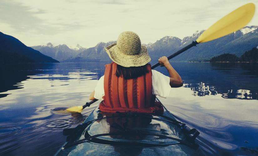 Chilkoot Lake Wildlife Kayaking Haines