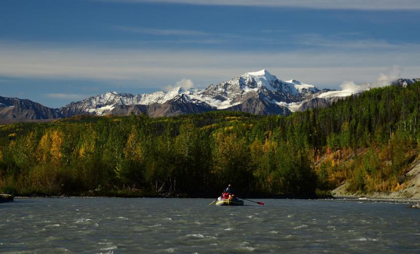 River Floating Day Tour at Mendenhall Glacier in Juneau, Alaska