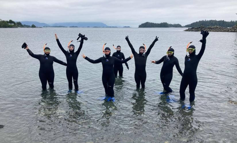 Sitka Snorkel at Magic Island