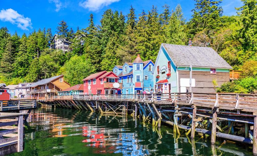 Highlights of Ketchikan from Ward Cove