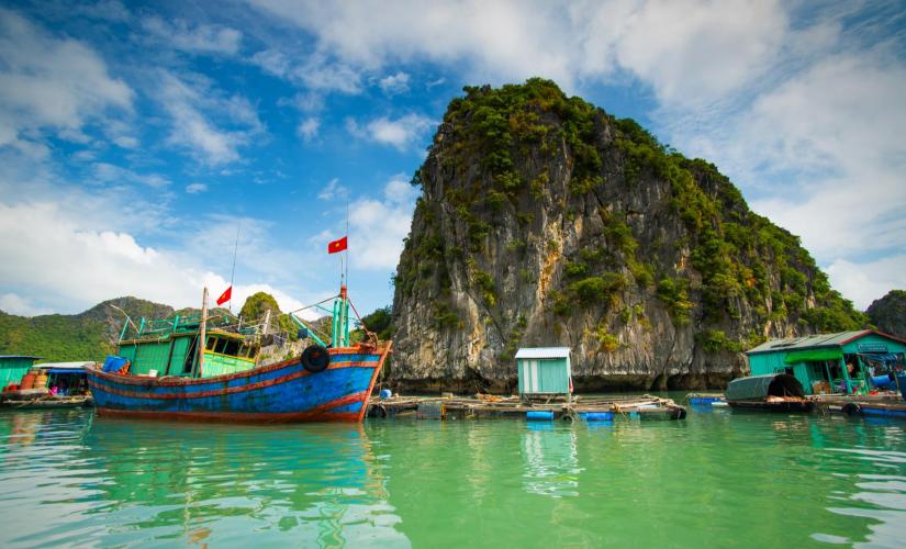 Halong Bay Cruise and Village Combo