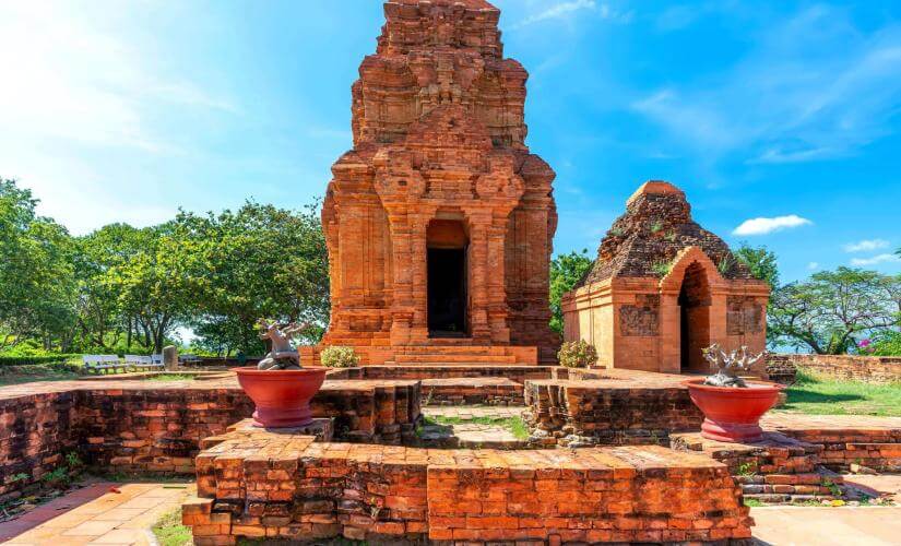 Spiritual Pagodas of Nha Trang from Cam Ranh