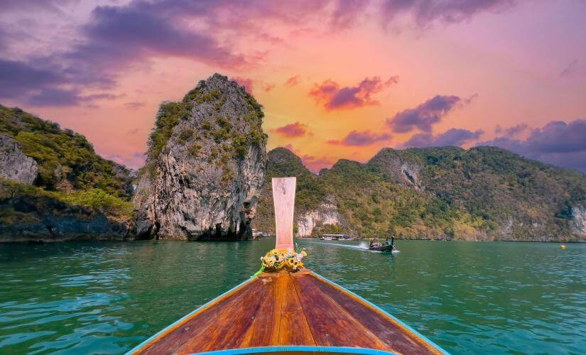 Phang Nga Bay and James Bond Island Longtail Boat with Lunch from Phuket