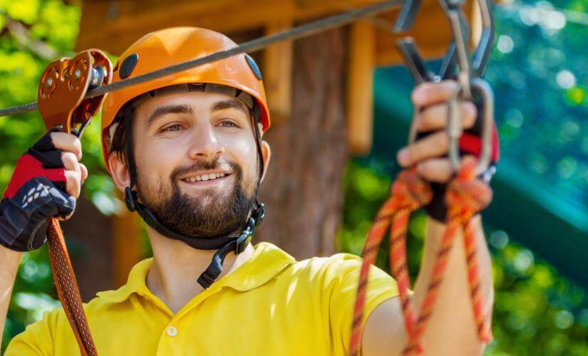 Squirrel Monkey Encounter and Zip with Lunch from Taino Bay
