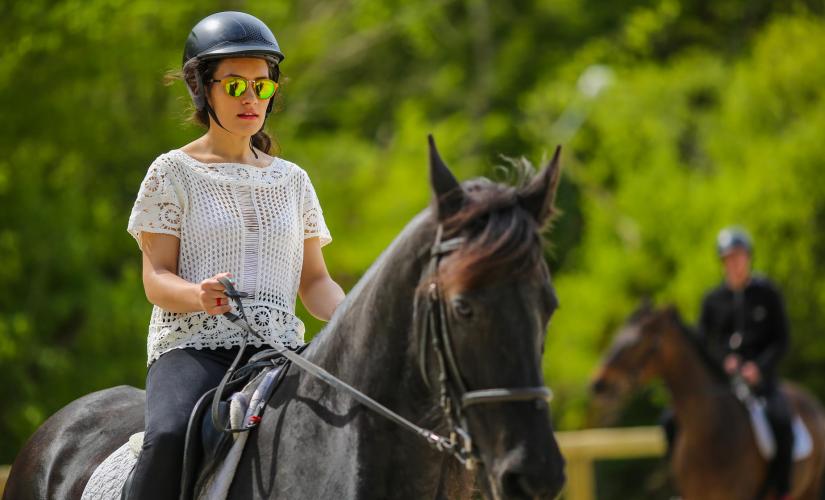 Zip Lines and Horseback Ride