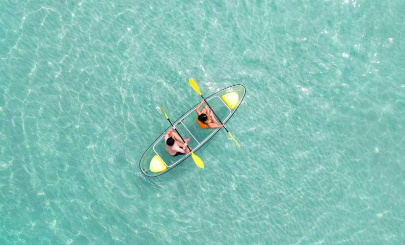 Clear Bottom Kayak and Snorkel Eco Adventure