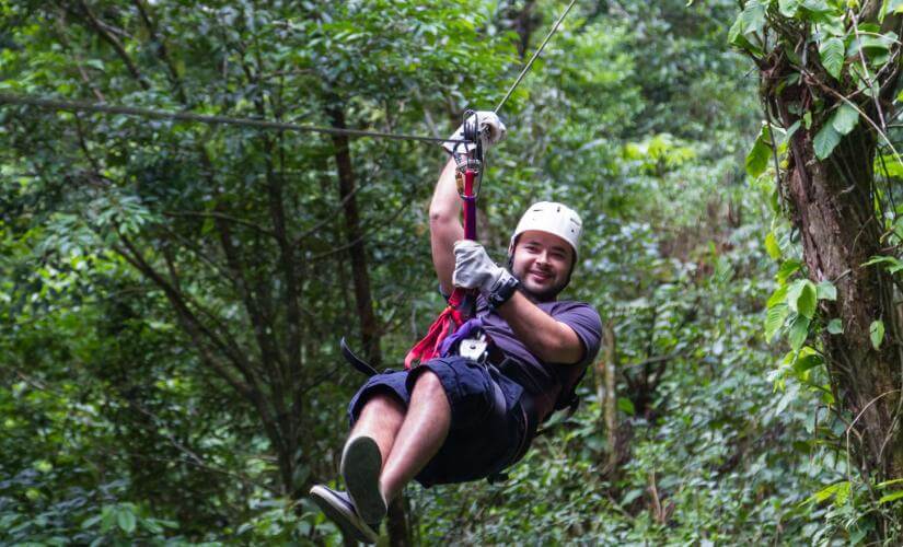 Zipline and Horseback Riding with Lunch from Puerto Caldera