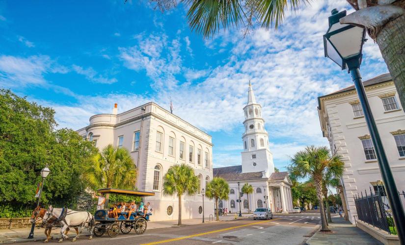 Charleston Historic Carriage Ride Post Cruise
