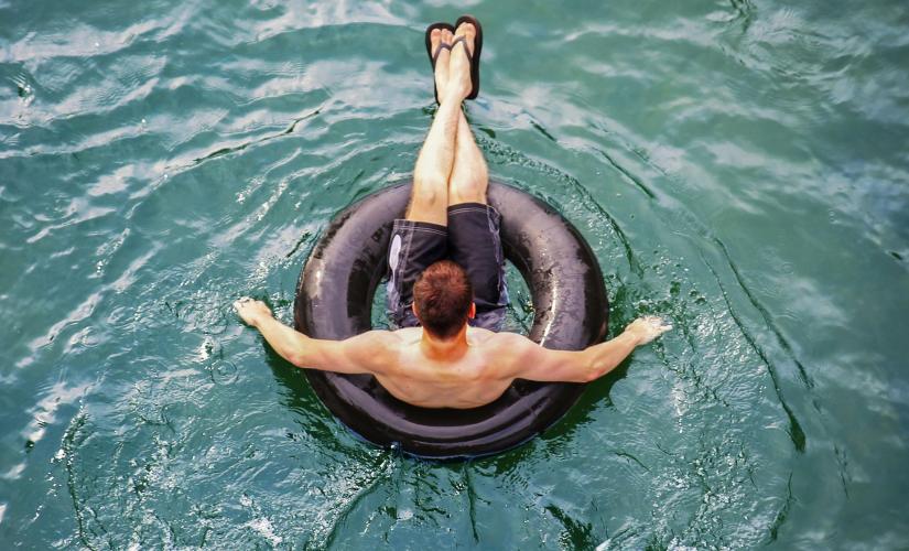 White River Tubing Day Tour with Horseback Ride in Falmouth