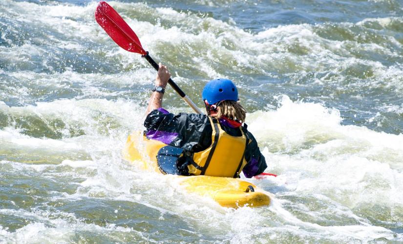 White Water Kayaking with Falmouth Overview Shore Trip