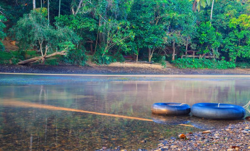 River Tubing Safari and Beach Adventure