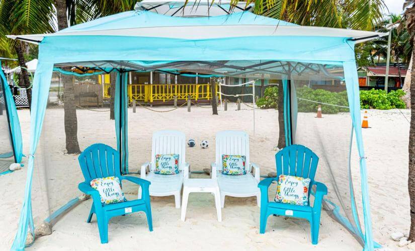 Semi-Private Arawak Beach Day with Cabana