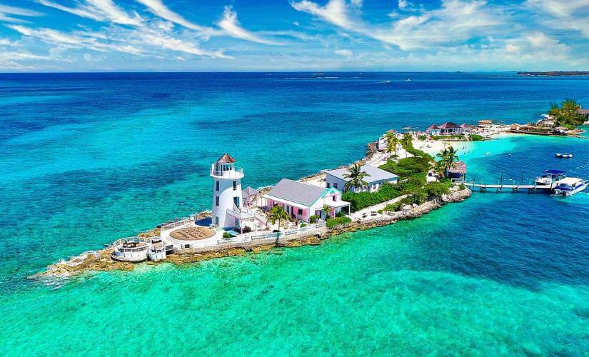 Pearl Island and Pigs Beach