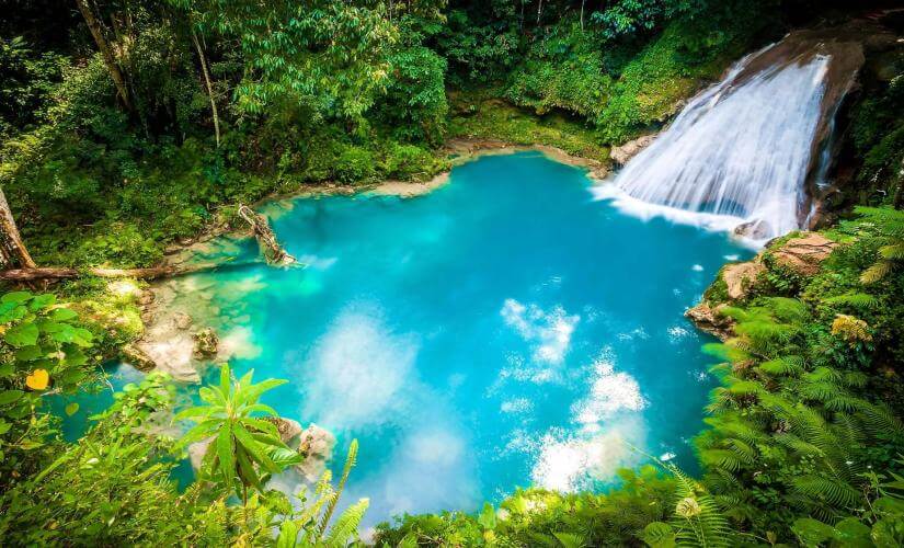 Blue Hole and Local Music Experience from Ocho Rios