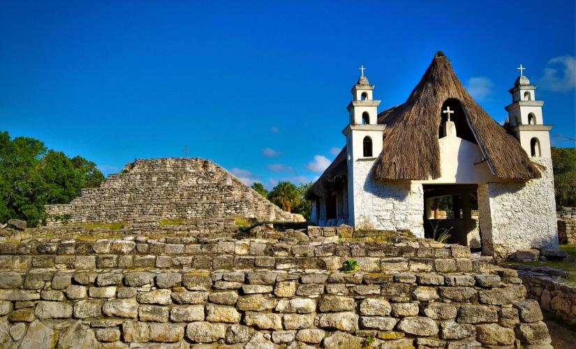 Progreso Cruise Excursions | Xcambo Mayan Ruins & All Inclusive Beach Break Combo