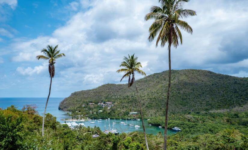 Billy Goat Trail Hike and Scenic Views of St Lucia