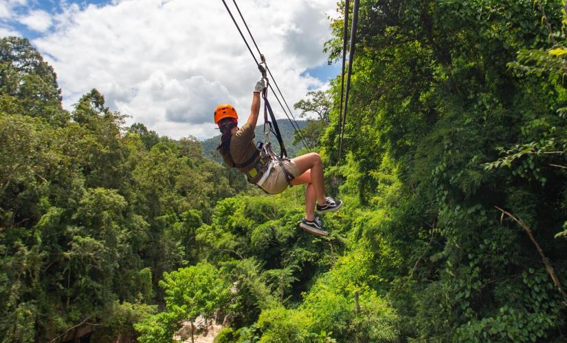 Pitons Views Zip Line Experience
