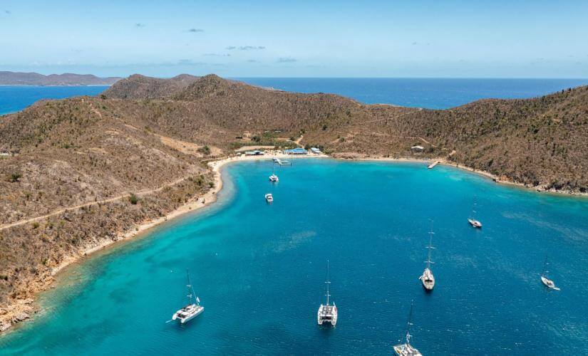 Tortola Catamaran Sail and Snorkel