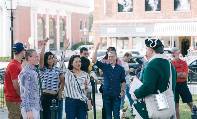 Newport  History Walking Tour (Newport Historical Society's Museum, Brick Market)