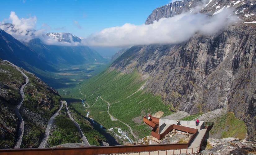 Private Scenic Fjord Views to Trollstigen (Troll Road) from Andalsnes