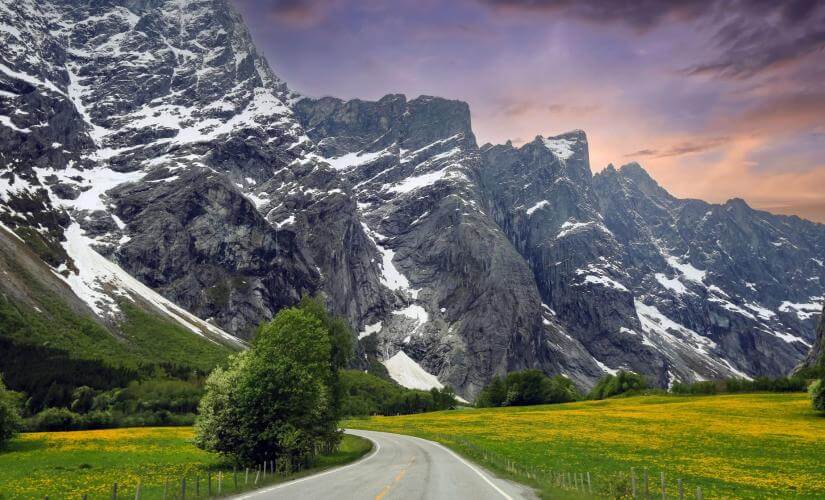 Journey to Trollstigen (Troll Road) and Trollveggen (Troll Wall) from Andalsnes