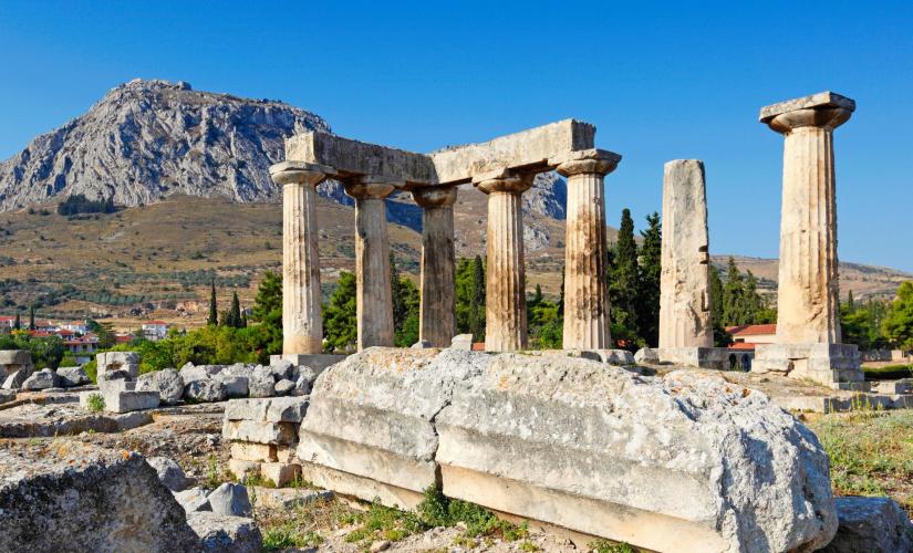 Private Ancient Corinth From Pier with Hotel Drop Off