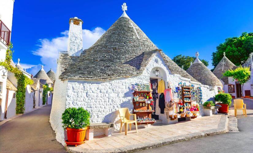 Discover Alberobello with Transfer from Bari