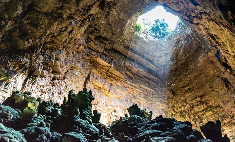 Exploring the Caves of Castellana with Transfer from Bari