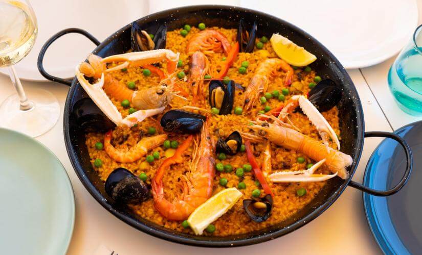 Small Group Local Spanish Seafood Home Cooking Experience