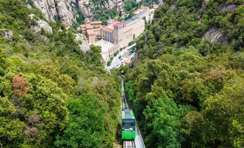 Private Journey to Montserrat, Cog-Wheel Train, and Monastery