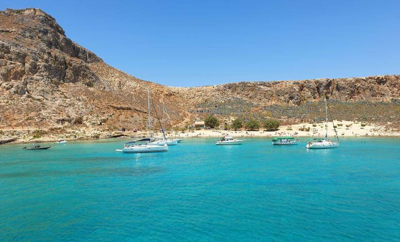 Cretian Catamaran Cruise to Balos Bay and Gramvousa Island