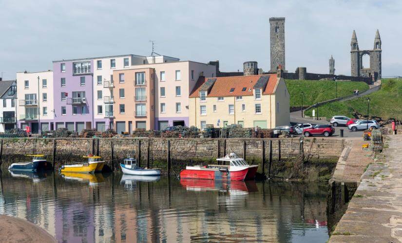 Private Historical St Andrews and Fishing Villages of Fife