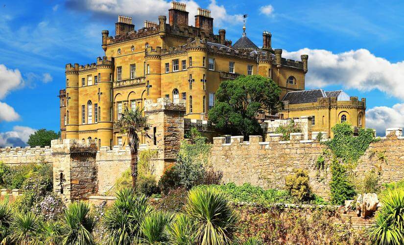 Culzean Castle and Scottish Seaside From Greenock