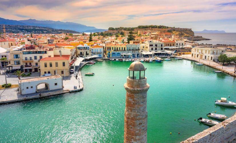 Private Rethymno Town with Cretan Honey, Olive Oil, and Pottery from Heraklion