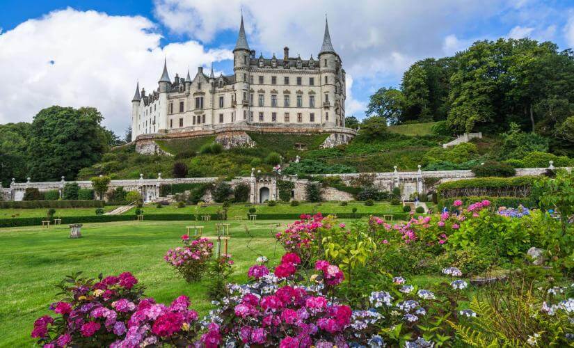 Discovering Dunrobin Castle and Gardens with Surrounding Villages