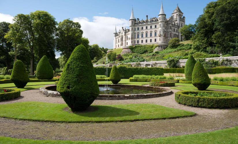 Private Garden, Distillery, and Castle Exploration