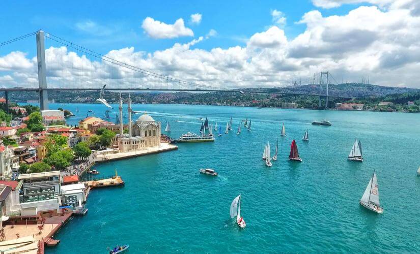 Bosphorus Yacht Cruise with Asian Side Visit